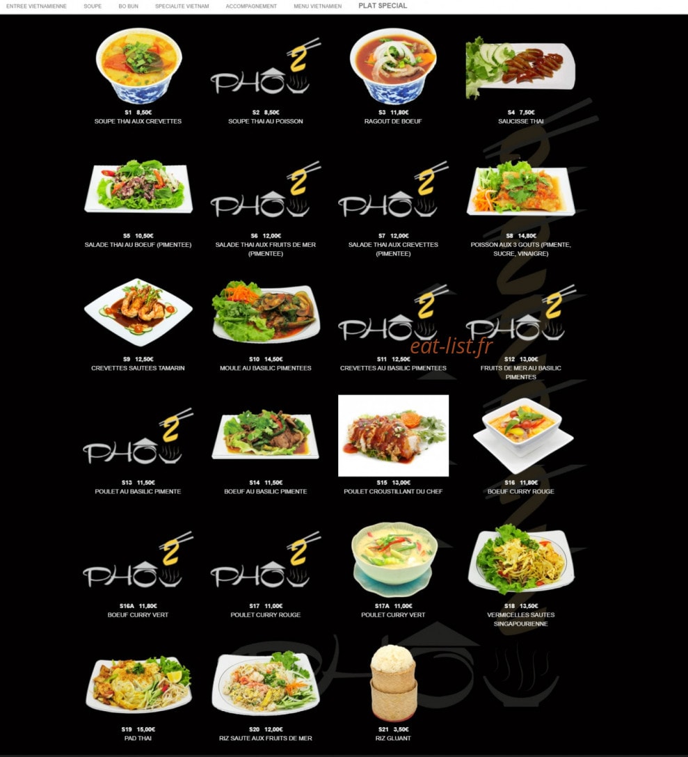 Phô 2 — carte page 11