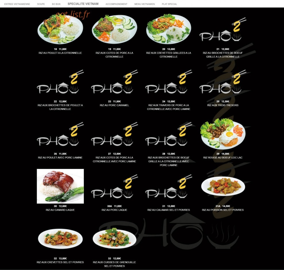 Phô 2 — carte page 8