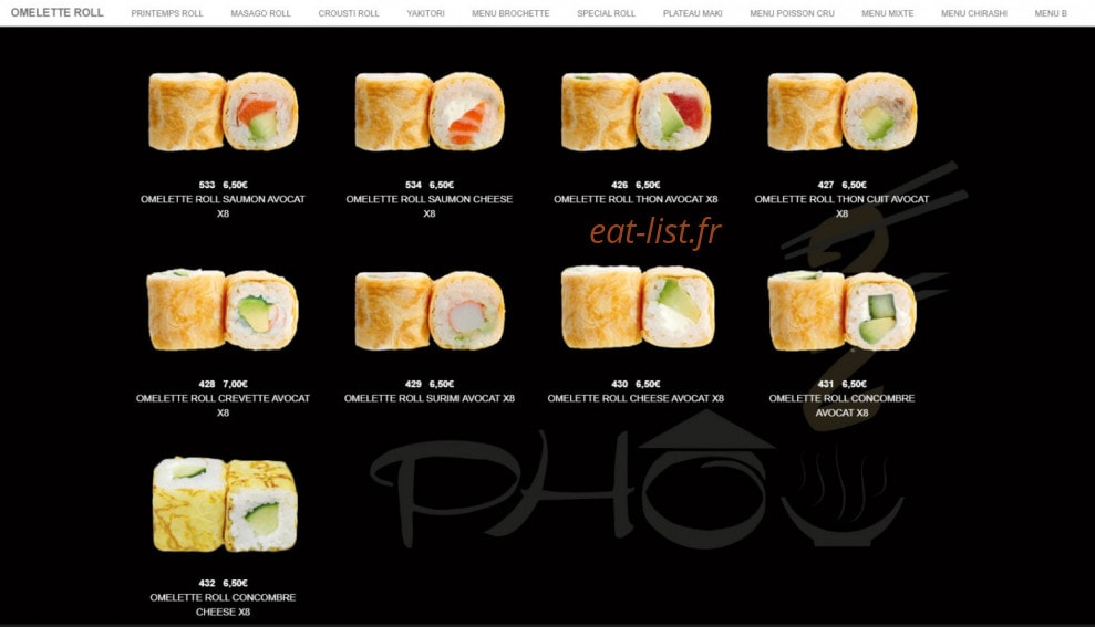 Phô 2 — carte page 20