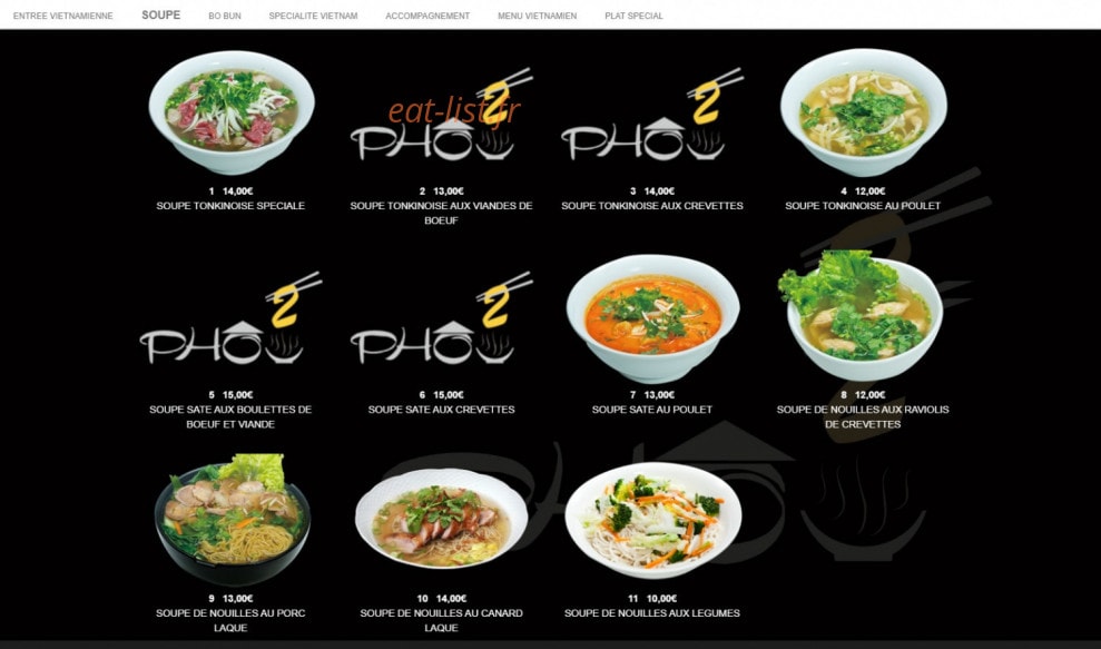 Phô 2 — carte page 6