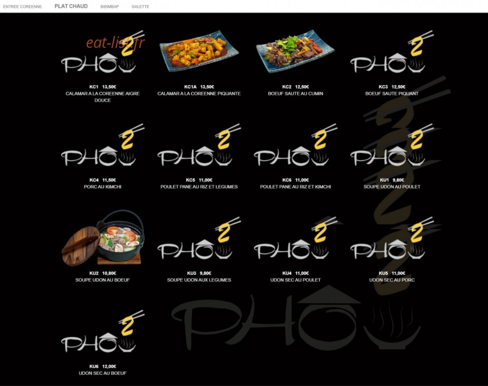 Phô 2 — carte page 2