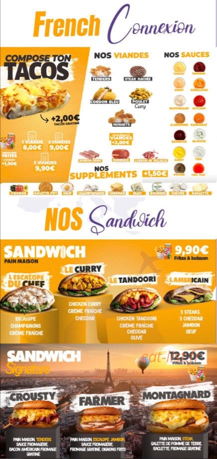 Five Korner — carte page 5