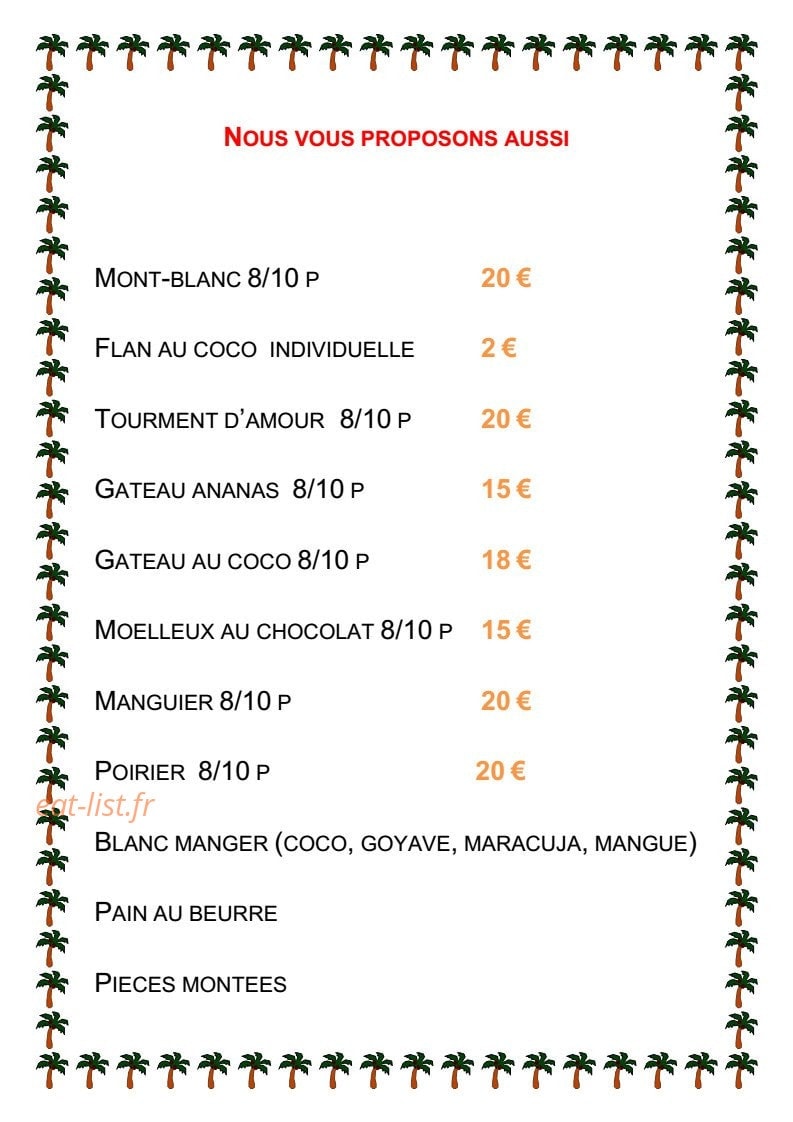 La Kaz' Antilles — carte page 10