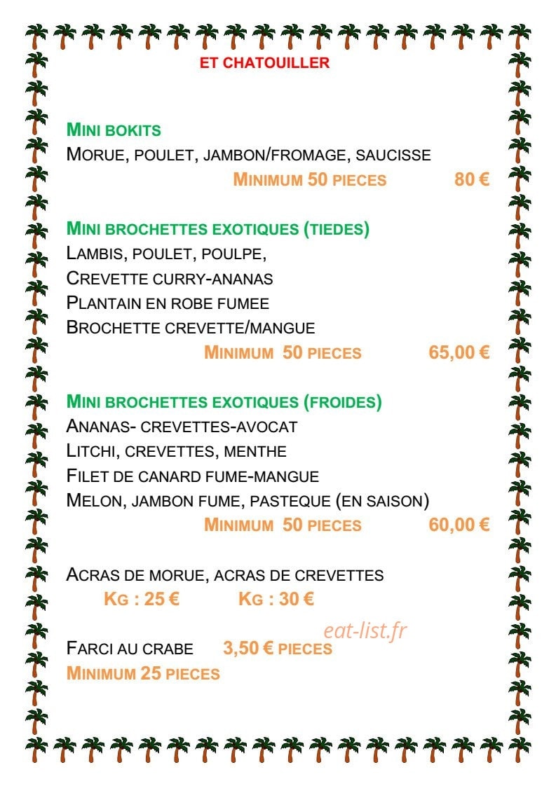 La Kaz' Antilles — carte page 6