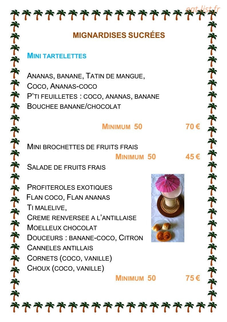 La Kaz' Antilles — carte page 8
