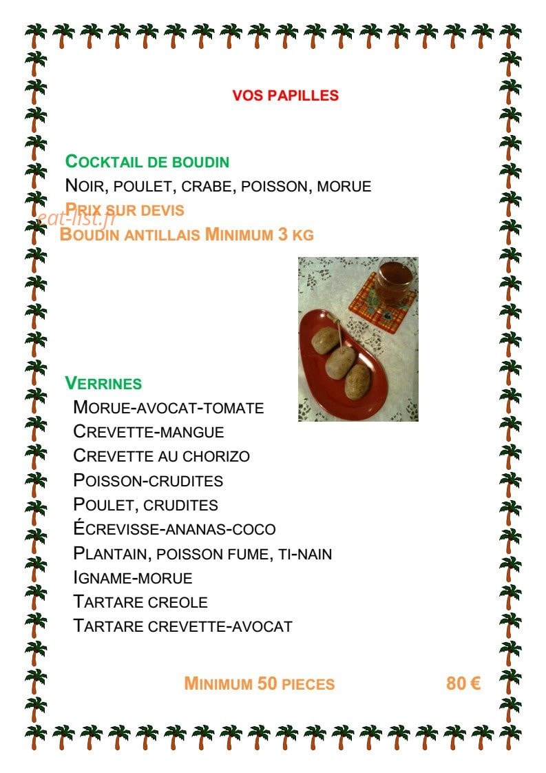 La Kaz' Antilles — carte page 7
