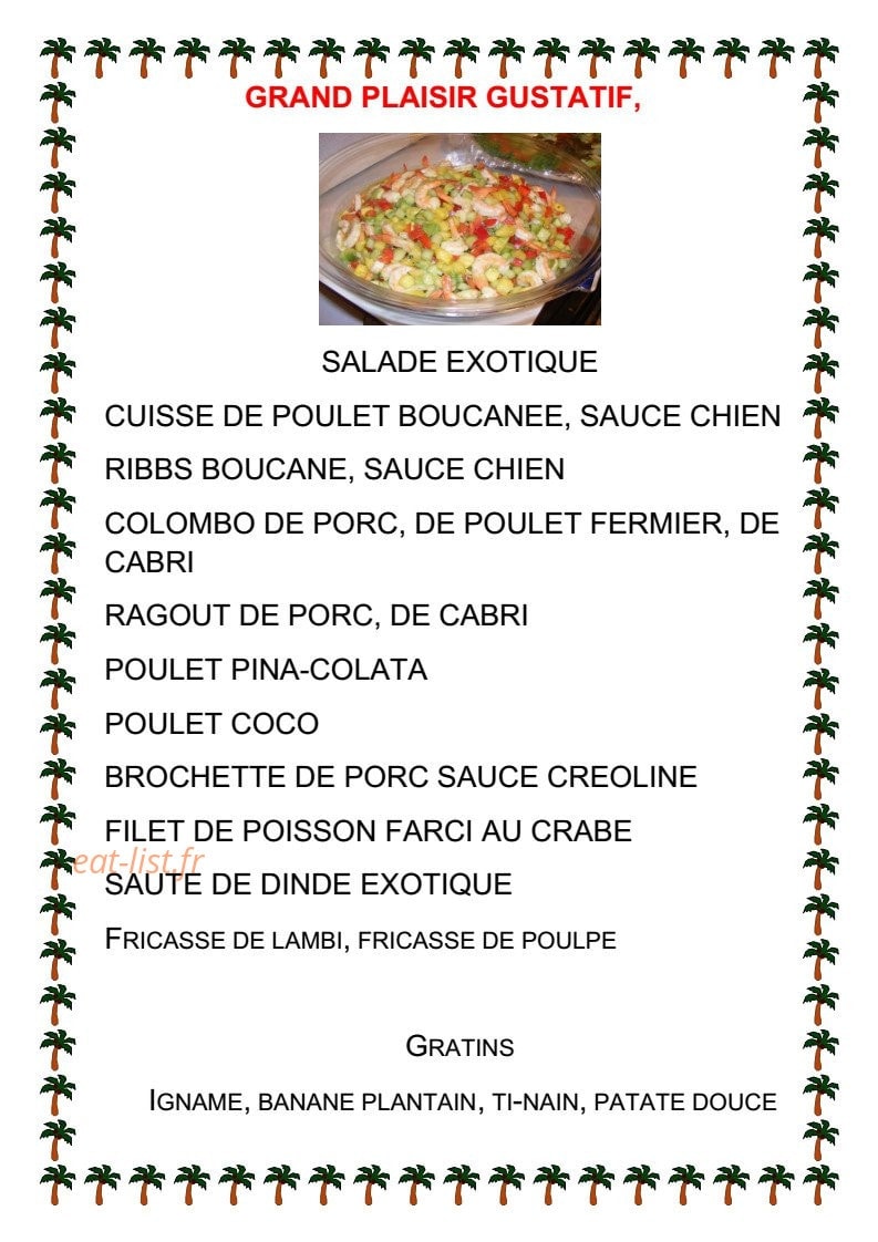 La Kaz' Antilles — carte page 4