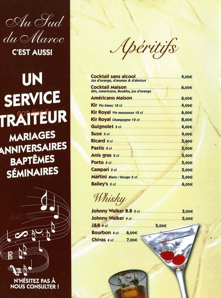 Au Sud du Maroc — carte page 2