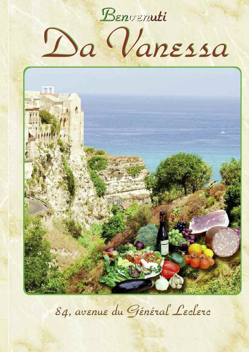 Da Vanessa — carte page 1