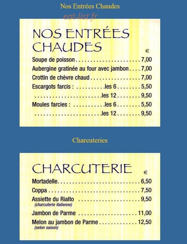 Le Pont du Rialto — carte page 3