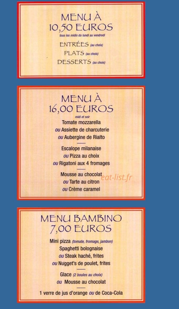 Le Pont du Rialto — carte page 2