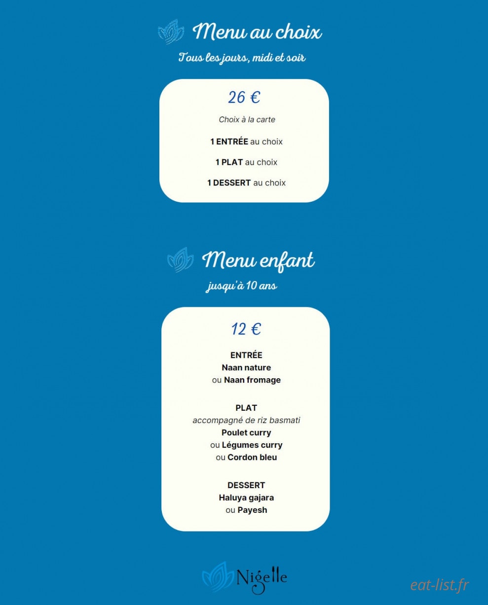 Nigelle — carte page 6