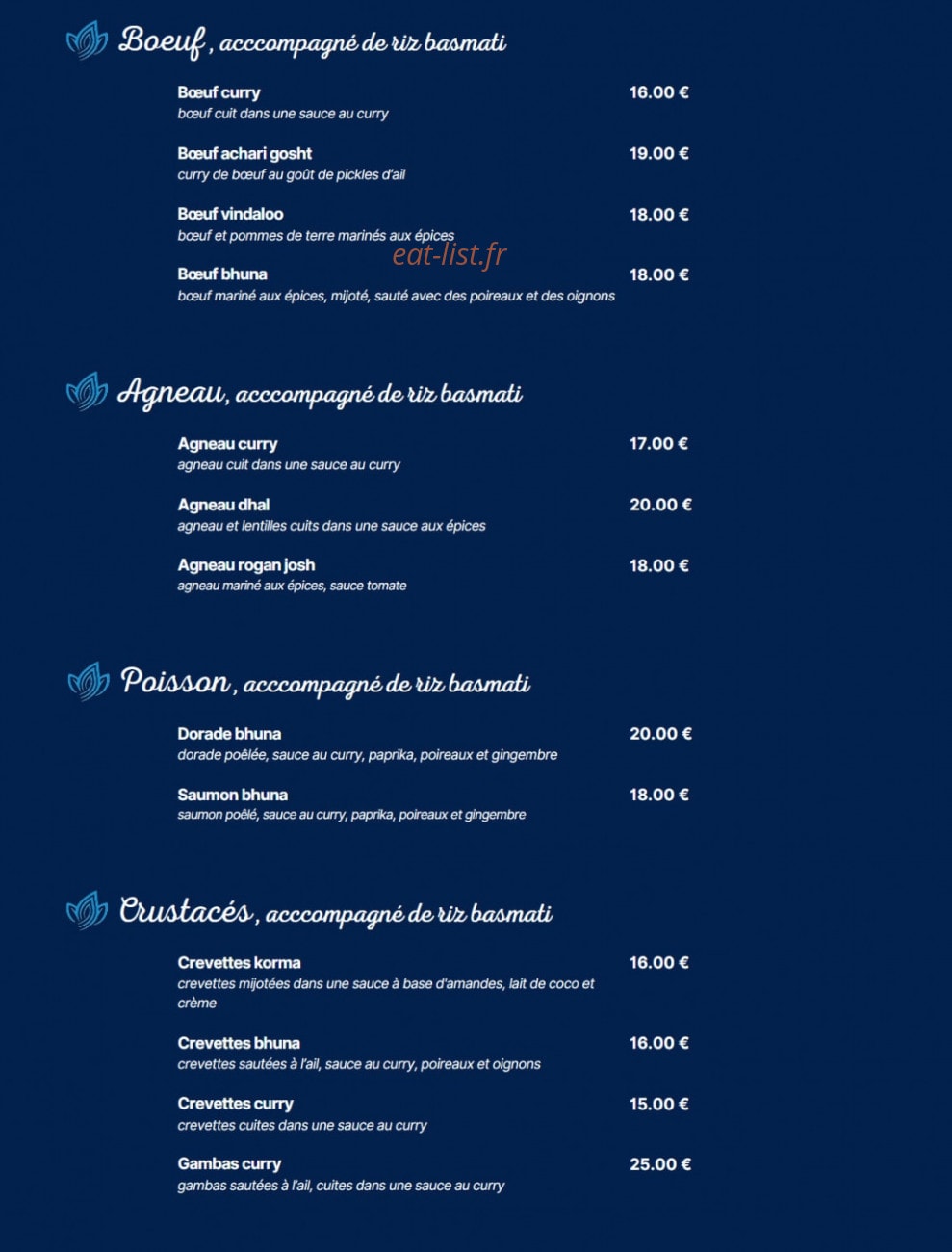 Nigelle — carte page 2