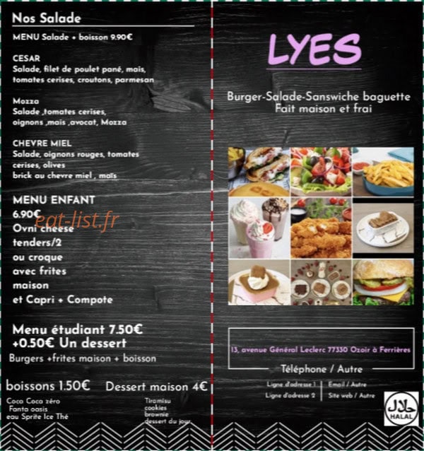 Salon Lyes — carte page 1