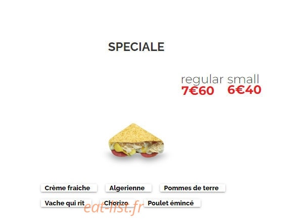 Fête à Crêpe — carte page 6