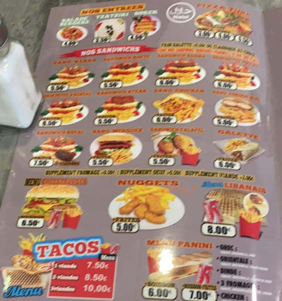 Istanbul Kebap — carte page 2