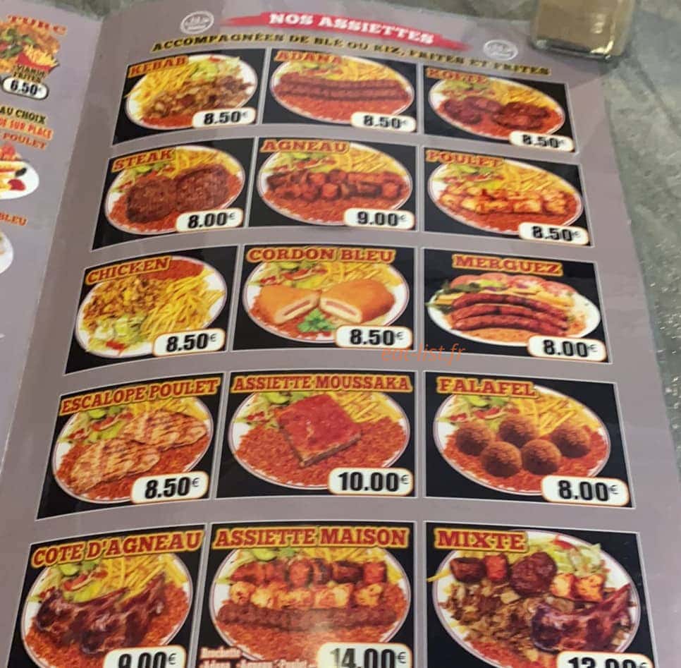 Istanbul Kebap — carte page 3