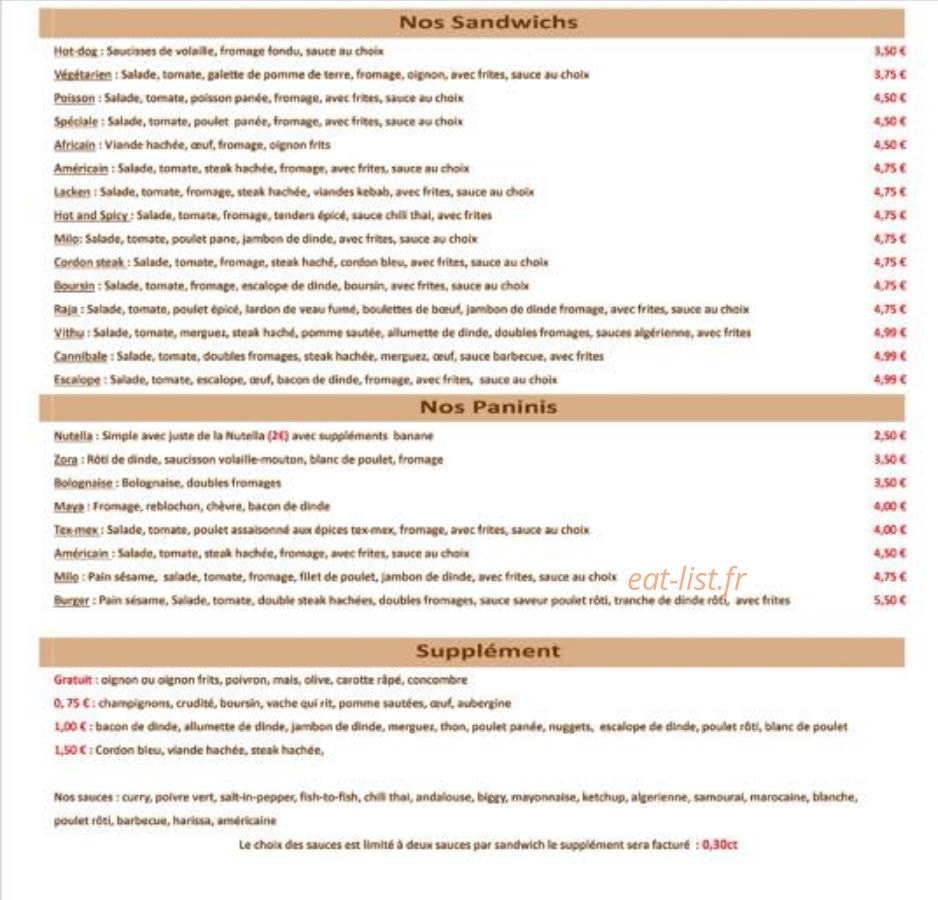 Le bocco — carte page 3