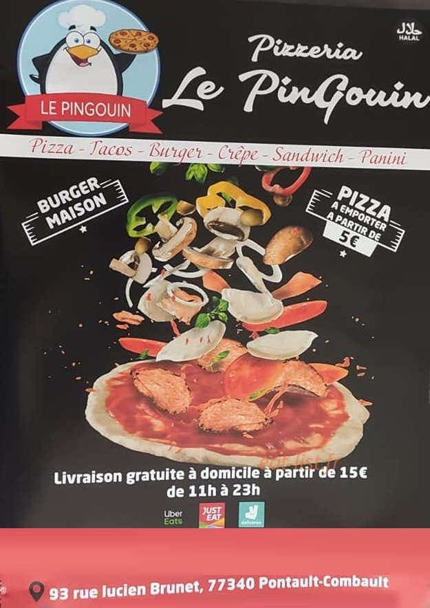 Le Pingouin — carte page 1