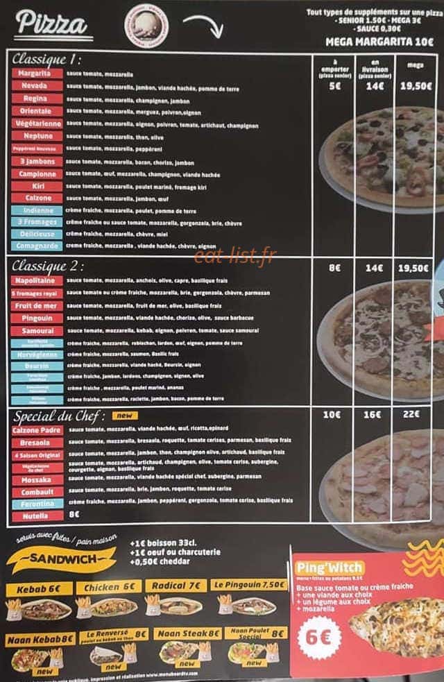 Le Pingouin — carte page 4