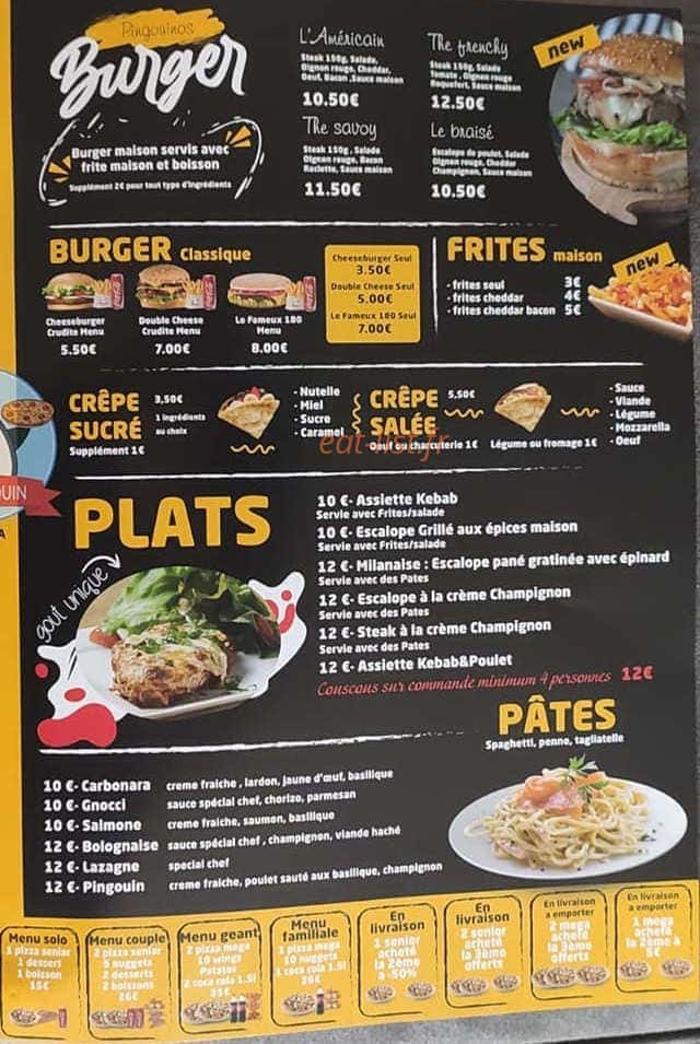 Le Pingouin — carte page 3