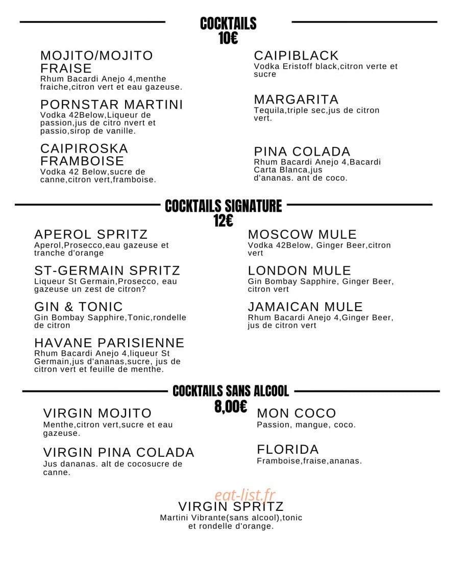 Maison Oz — carte page 3