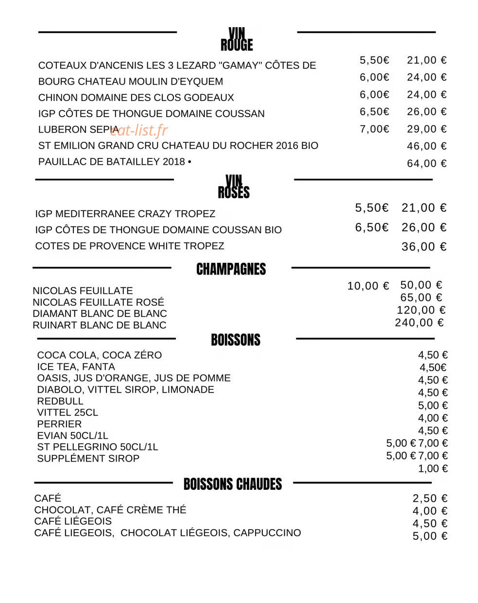 Maison Oz — carte page 5