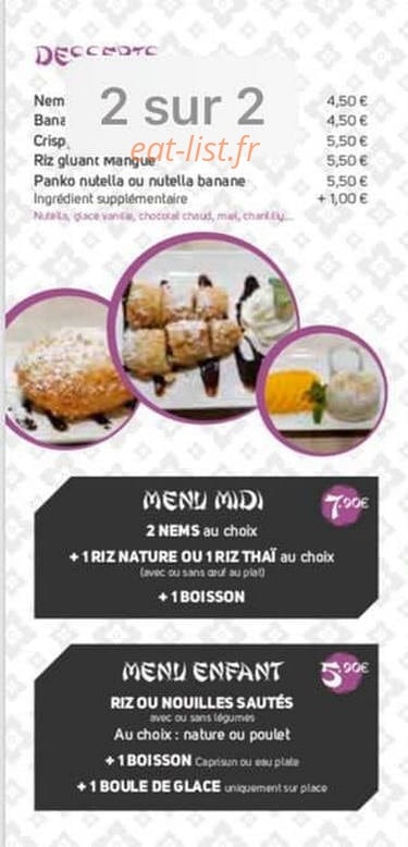 Noodles & Co — carte page 5