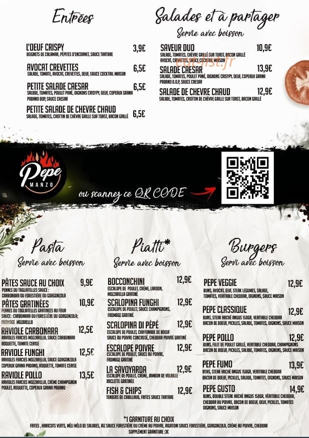 Pepe Manzo — carte page 2