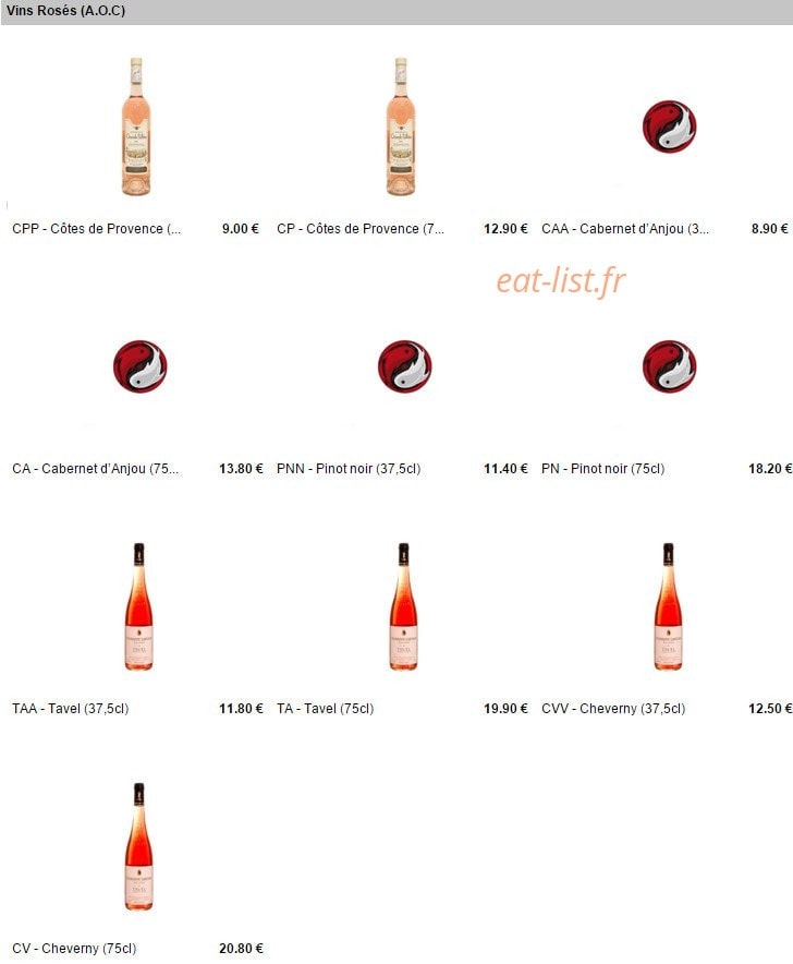 Pontault Sushi — carte page 26