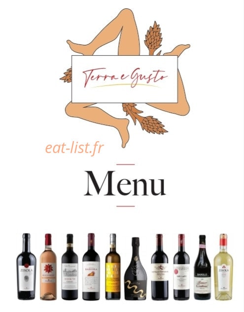 Terra e Gusto — carte page 1
