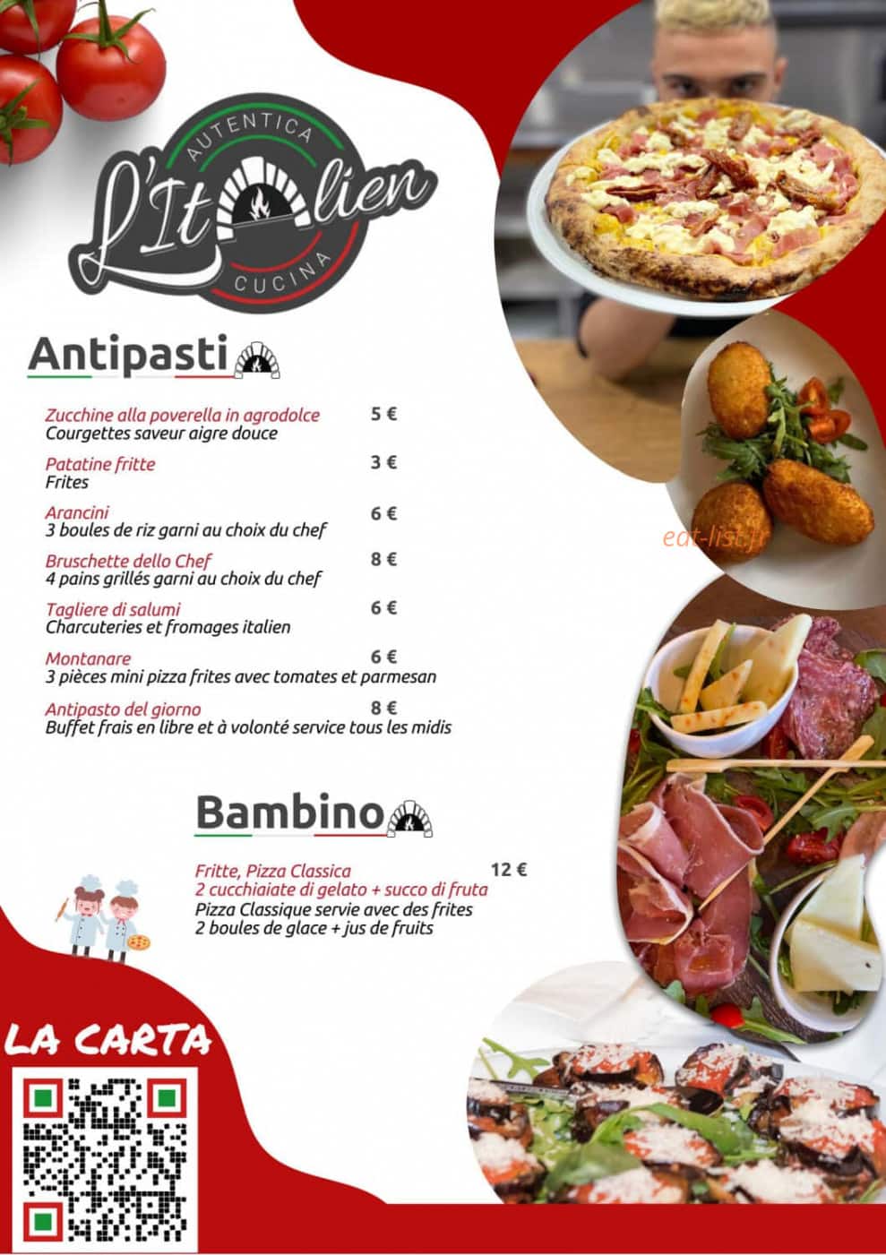 L'Italien — carte page 1