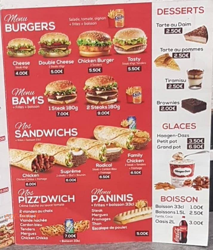 O'Croc'In — carte page 2