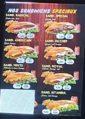 Istanbul Kebab — carte page 3