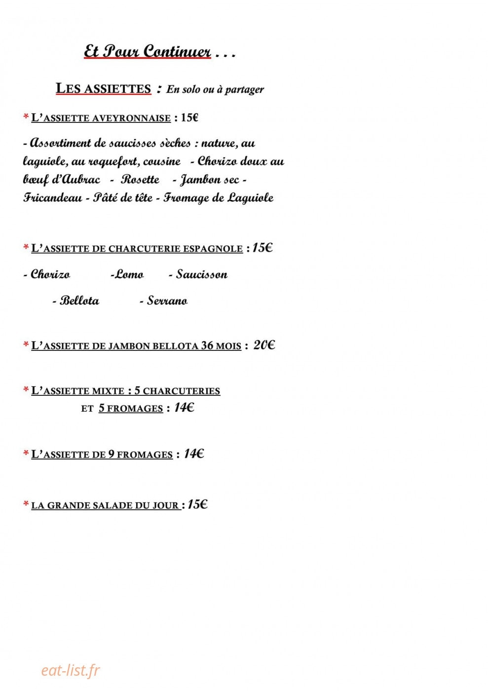 Le Grignoton — carte page 2