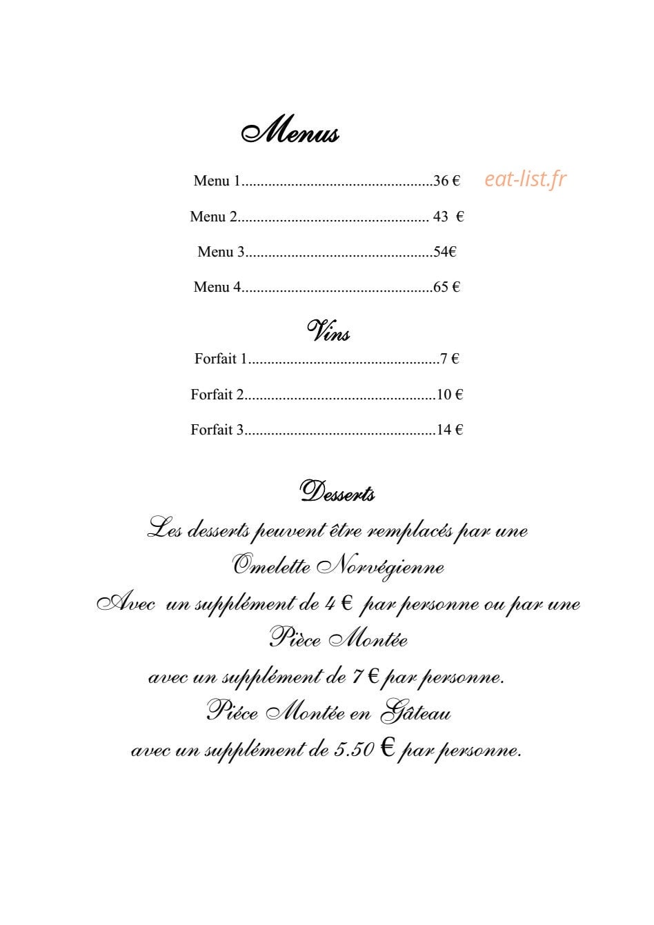 Les Billettes — carte page 5