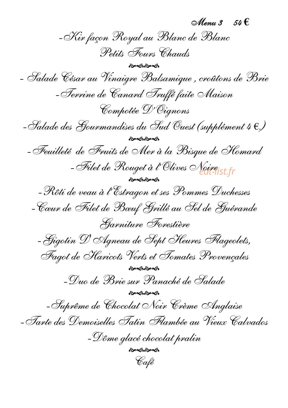 Les Billettes — carte page 8