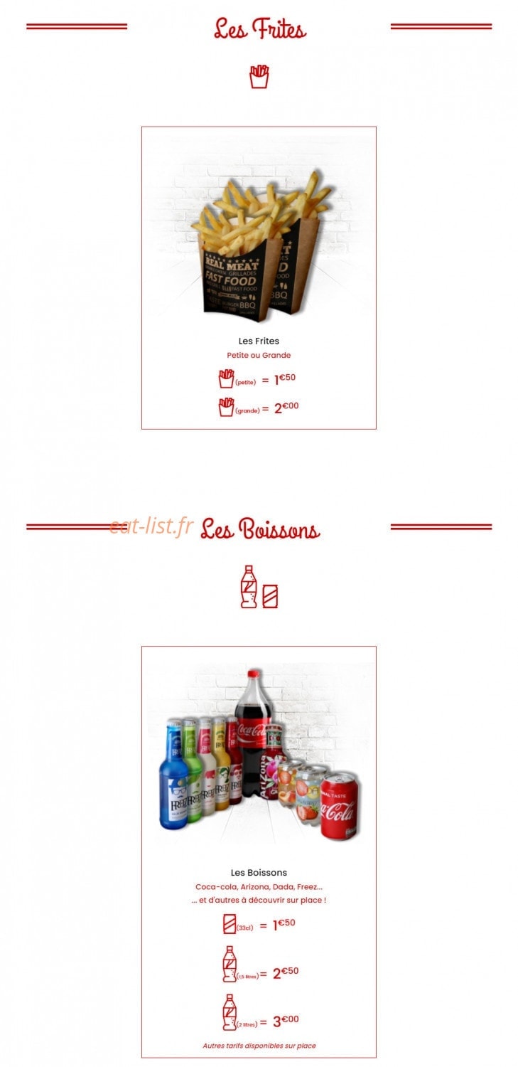 O'Chicken Tacos — carte page 8