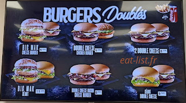 Brigadier Café — carte page 1