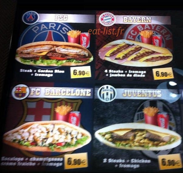 Corner pizza — carte page 3