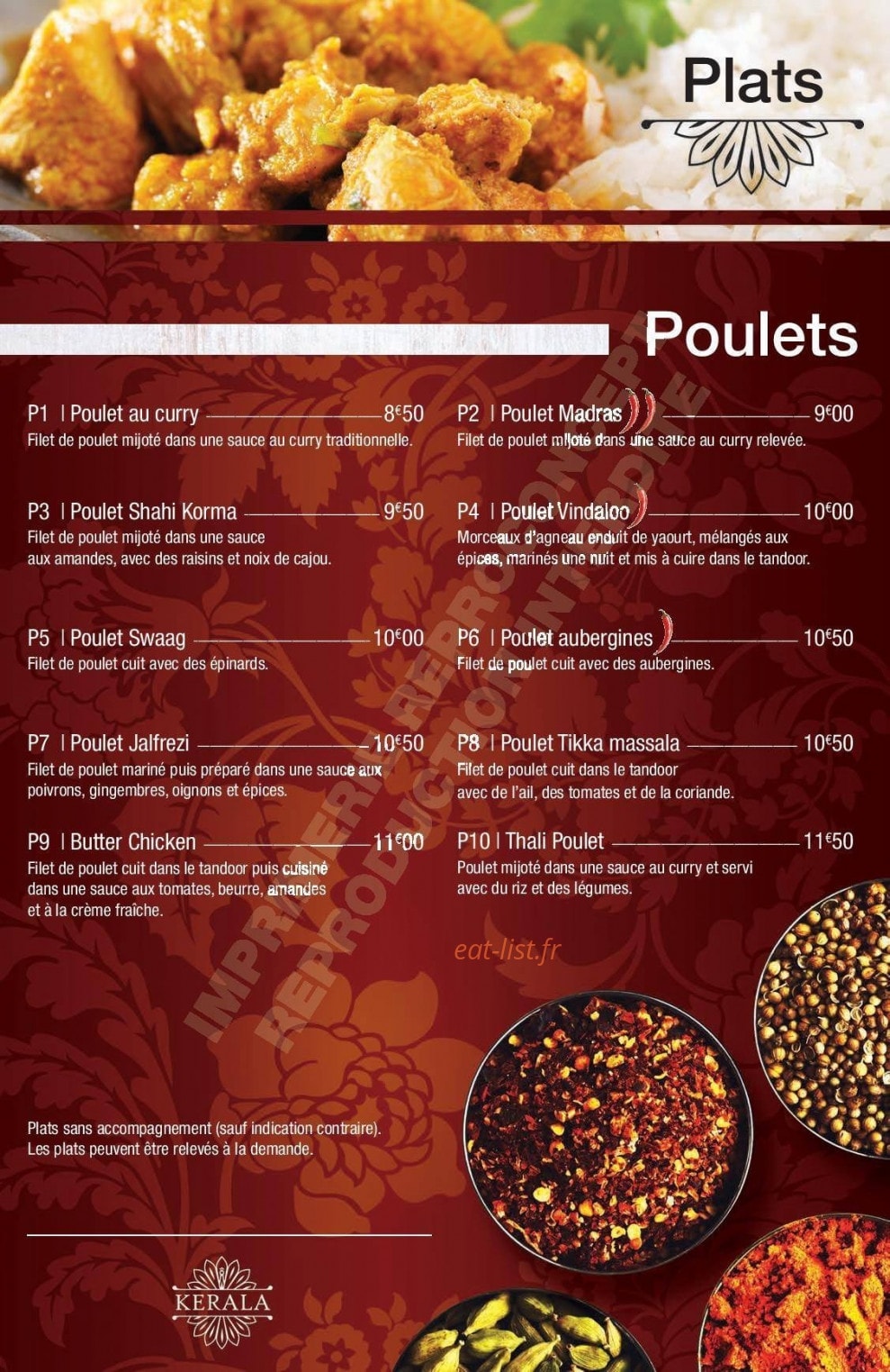 Kerala — carte page 3