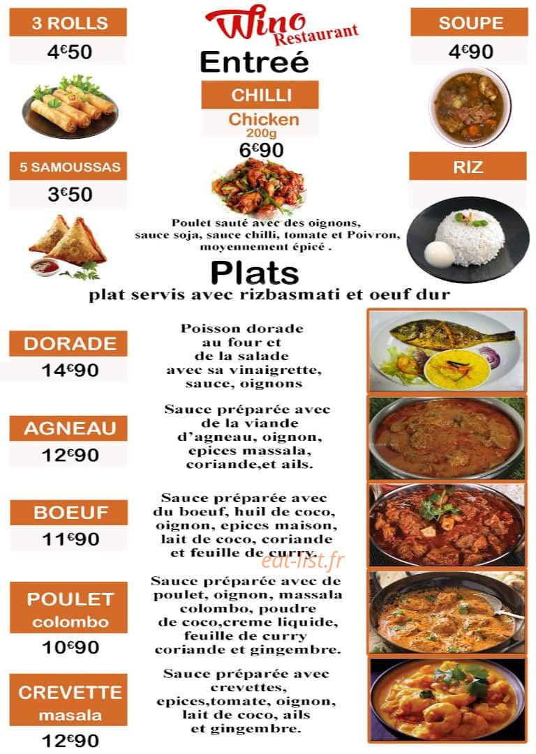 Wino — carte page 1