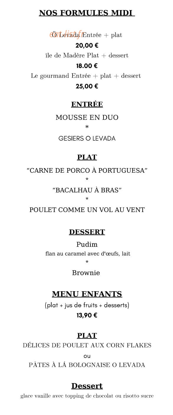 Ô Levada — carte page 4