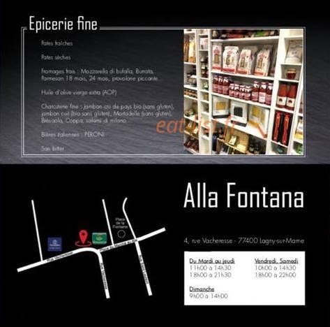 Alla fontana — carte page 4