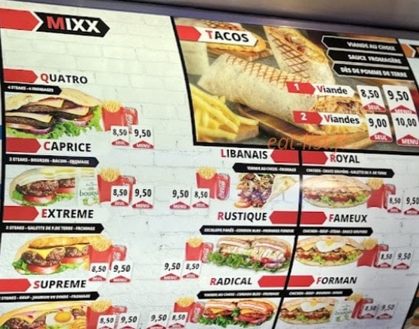 Bonheur Du Kebab — carte page 4