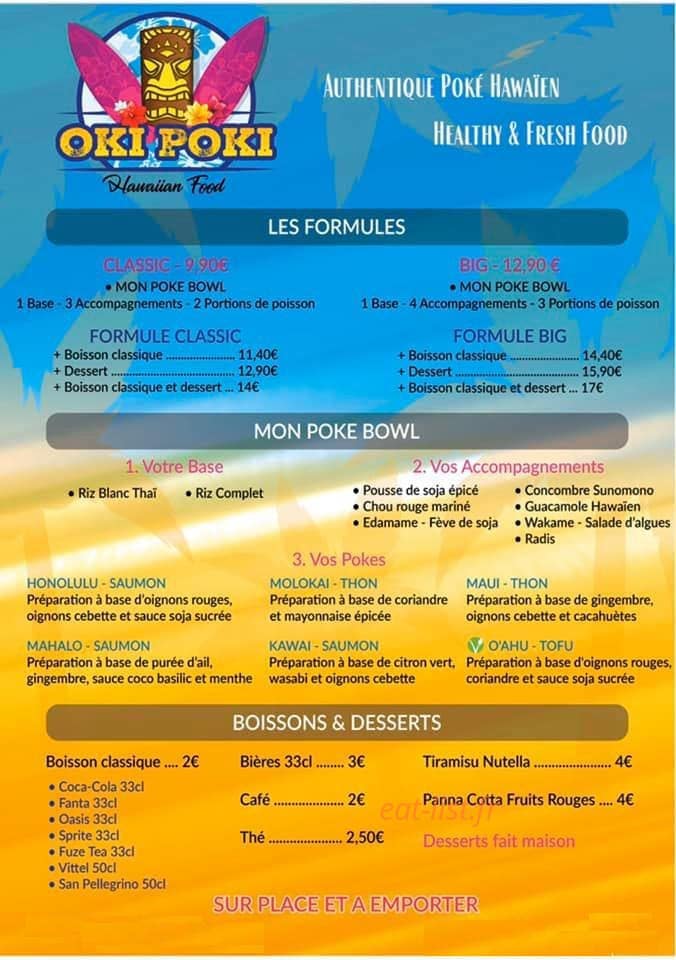 Oki Poki — carte page 5