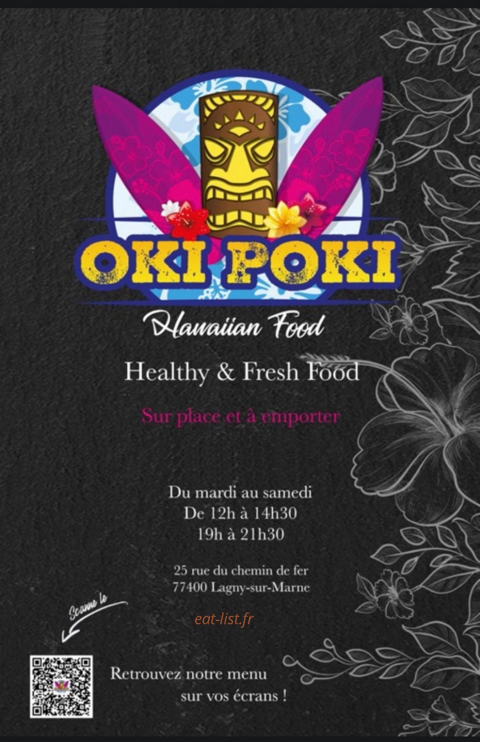 Oki Poki — carte page 1