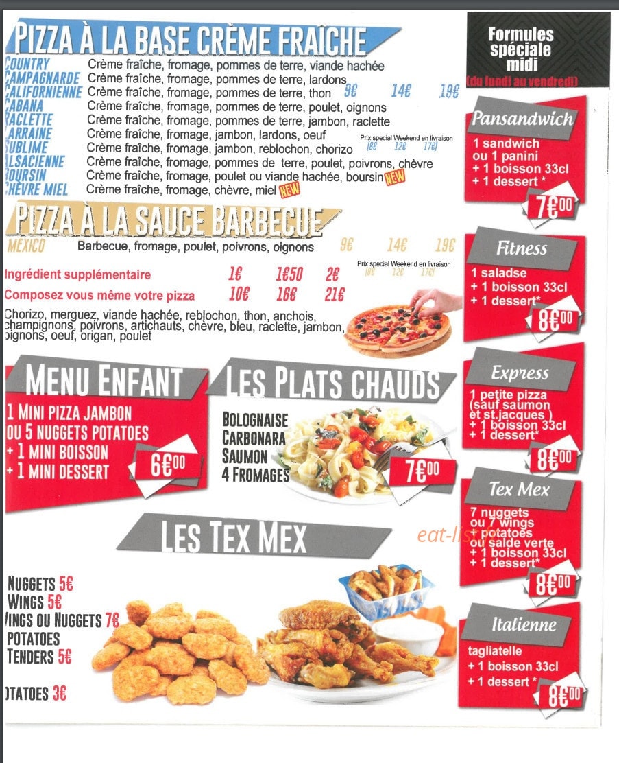 Pizza Week — carte page 3