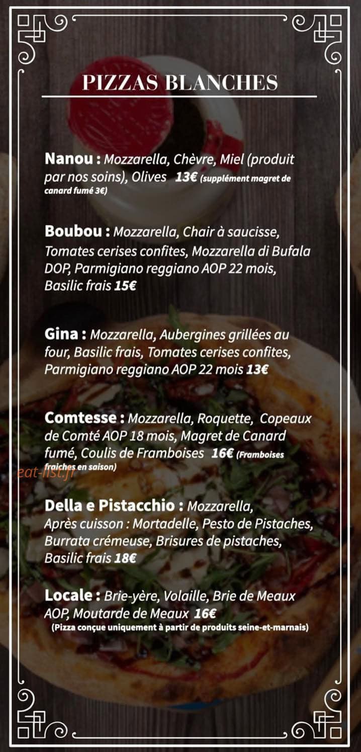 Passo Pizza — carte page 3