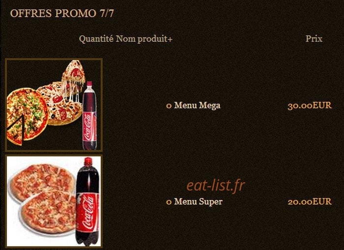 Perfetto Pizza — carte page 8